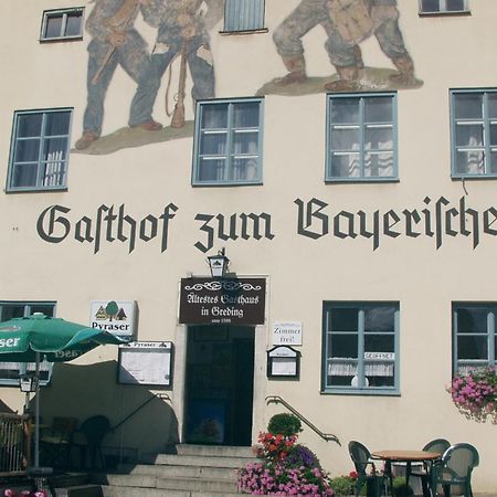 Gasthof Zum Bayerischen Greding Exterior foto
